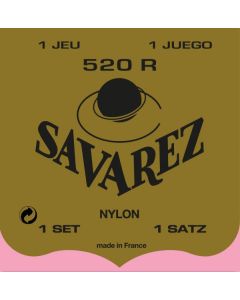 Savarez 520R Normal Tension - Set of 6 Nylon Classical Guitar Strings