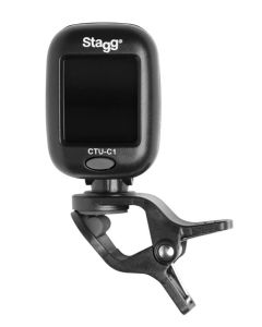 Stagg CTU-C1 Automatic Chromatic Clip-On Tuner - Black