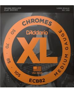 D'Addario ECB82 Stainless Steel Medium Long Scale Bass Guitar Strings