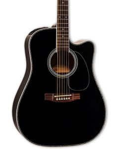 Takamine Legacy EF341DX Black Gloss - 6 String Acoustic Electric Guitar