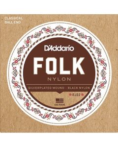 D'Addario EJ32 Folk Nylon Classical Guitar Strings