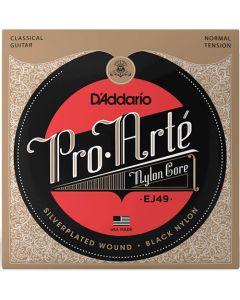 D'Addario EJ49 Pro-Arte Black Nylon Classical Guitar Strings