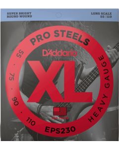 D'Addario EPS230 Stainless Steel Heavy Long Scale Bass Guitar Strings