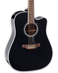Takamine GD34CEBLK Black Gloss - 6 String Acoustic Electric Guitar