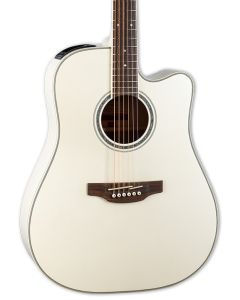 Takamine GD37CEPW Pearl White Gloss - 6 String Acoustic Electric Guitar
