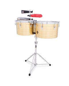 Latin Percussion LP258-B Tito Puente 15" and 16" Thunder Timbs - Brass