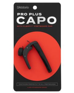 D’Addario Pro Plus Capo with FlexFit Technology - Black