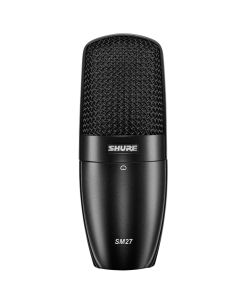 Shure SM27 Professional Large Diaphragm Condenser Microphone 