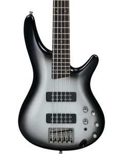 Ibanez SR305EMSS - 5 String Electric Bass Guitar - Metallic Silver Sunburst