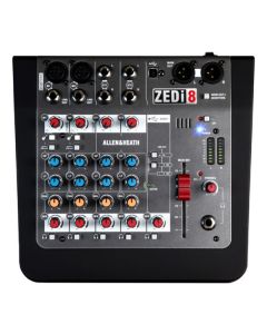 Allen & Heath ZEDi-8 2in / 2out 8-channel Analog Mixer