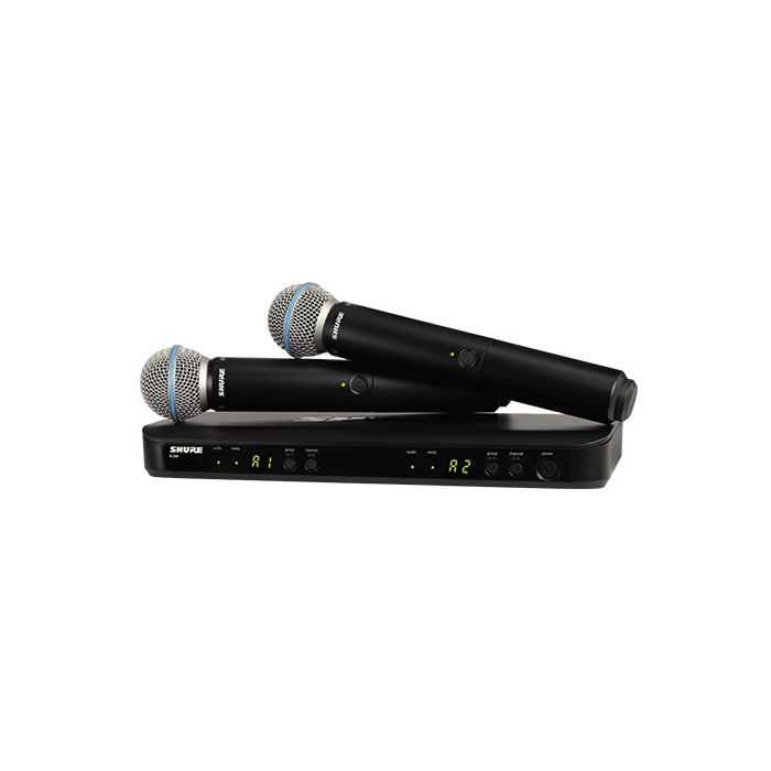 Shure BLX288/B58 Dual Vocal Wireless System with Two B58A Handheld Microphones