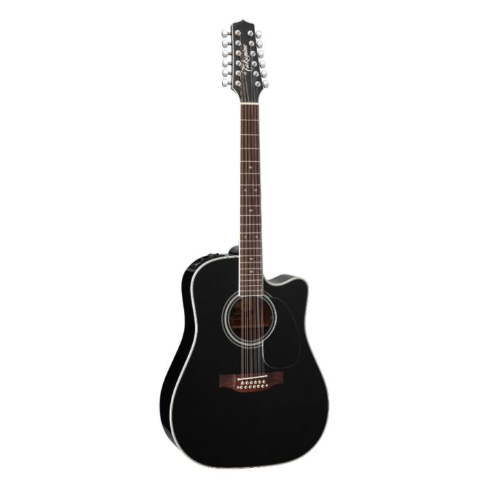 Takamine Legacy EF381SC Black Gloss - 12 String Acoustic Electric Guitar