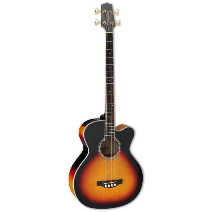 Takamine GB72CEBSB Brown Sunburst Gloss - 4 String Acoustic Electric Bass Guitar