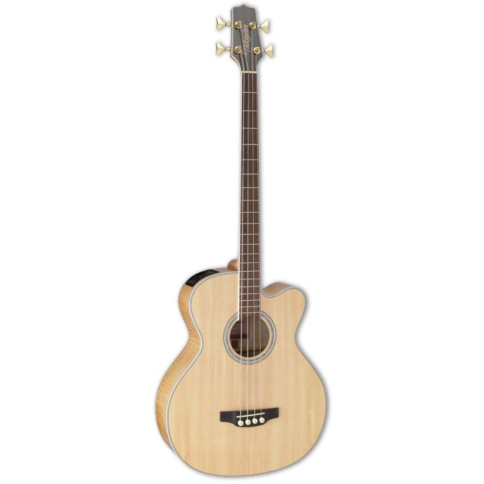 Takamine GB72CENAT Natural Gloss - 4 String Acoustic Electric Bass Guitar
