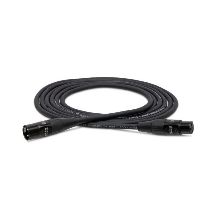 Hosa Pro Microphone Cable XLRF To XLRM Rean Connectors