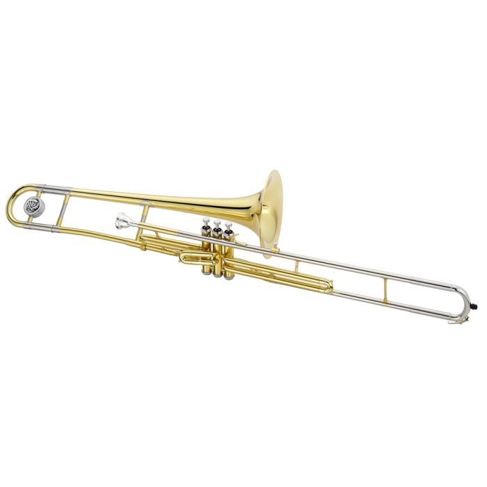 Jupiter JTB700V Valve Bb Trombone - Yellow Brass Bell - Clear Lacquer