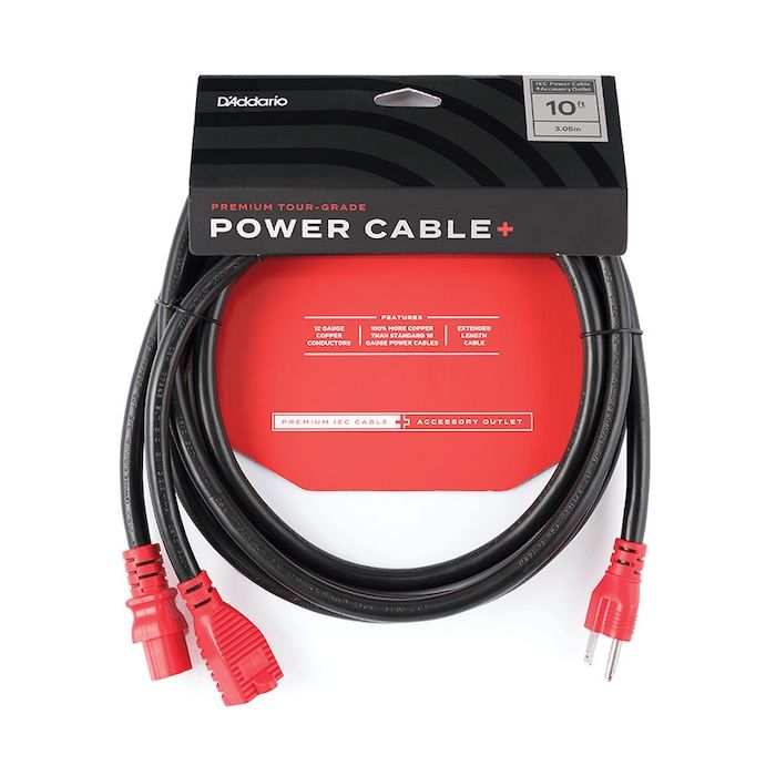 D'Addario IEC Power Cable+