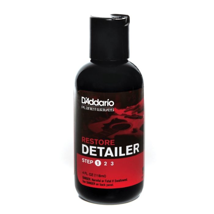 D'Addario Restore Deep Cleaning Polish - 4oz Bottle