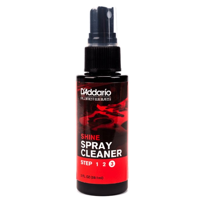 D'Addario Shine Spray Cleaner - 1oz Bottle