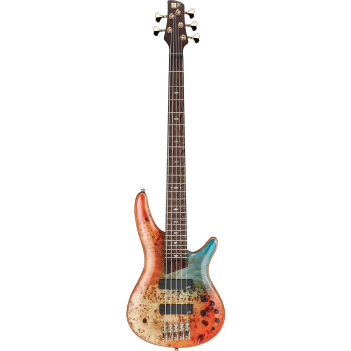 Ibanez Premium SR1605D - 5 String Electric Bass Guitar - Autumn Sunset Sky Gloss
