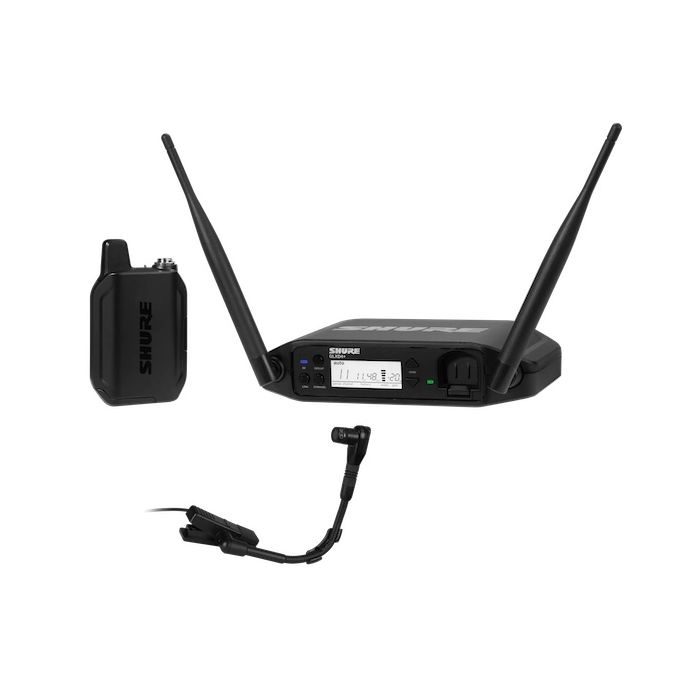Shure GLXD14+/B98 Digital Wireless Wind Instrument Microphone System