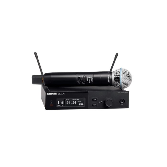 Shure SLXD24/B58 Wireless System with Beta®58A Handheld Transmitter