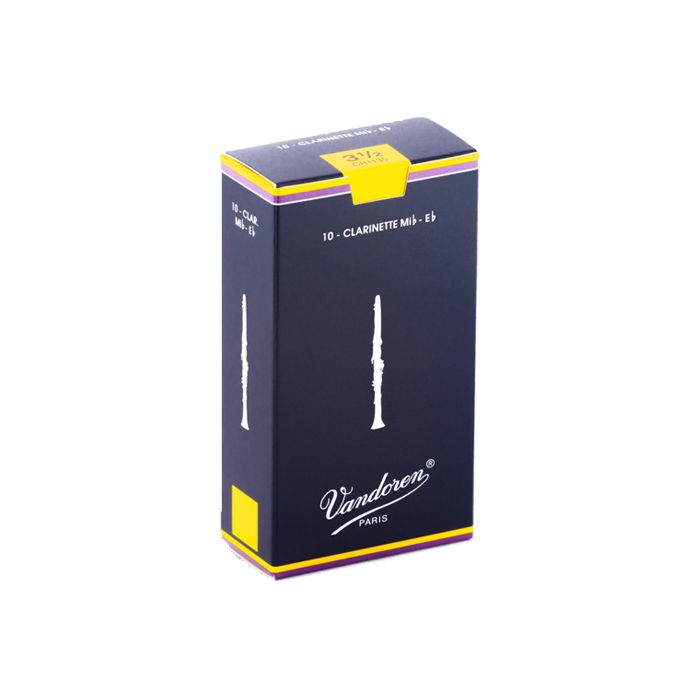 Vandoren Traditional Bb Clarinet Reeds - 10-pack